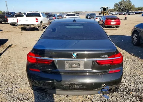 2016 BMW 750 I z USA, uszkodzony, nr VIN WBA7F0C55GGL99569